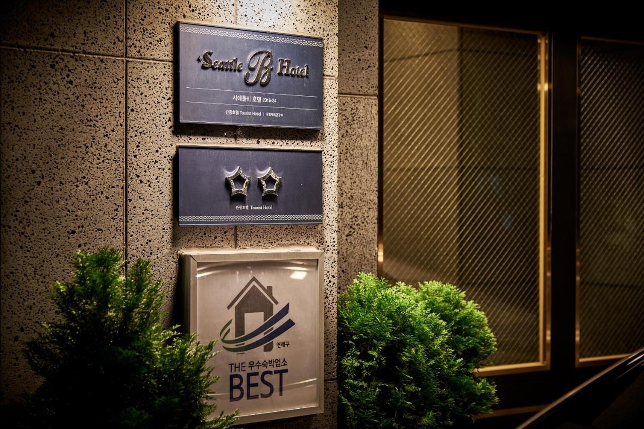 Seattle B Hotel Busan Exterior foto